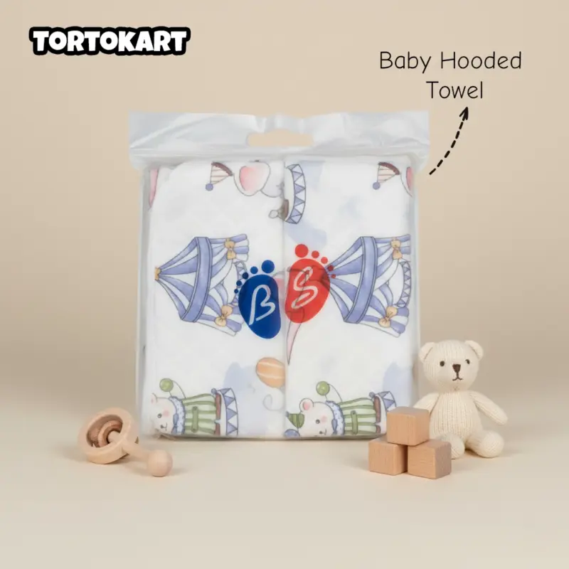 Tortokart Baby Hooded Towel