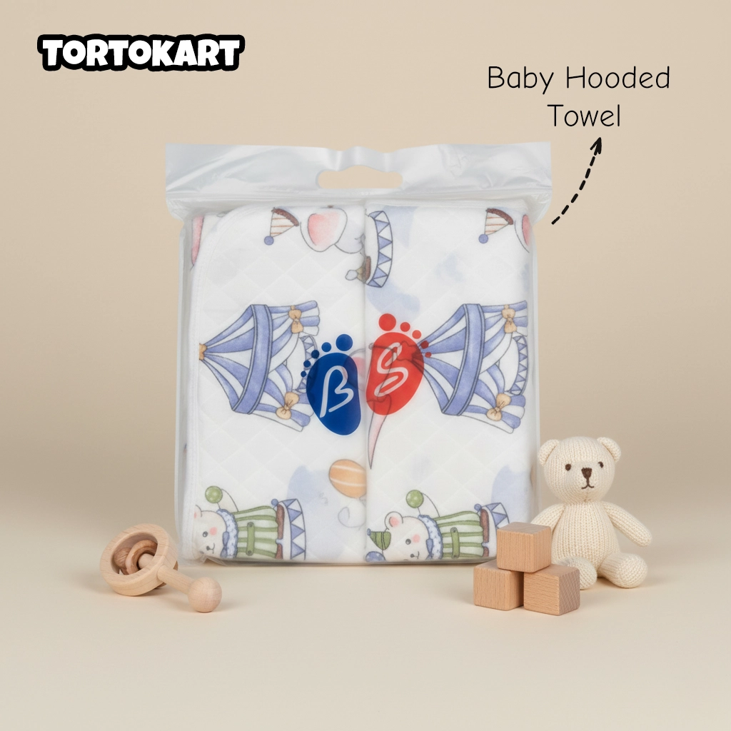 Tortokart Baby Hooded Towel