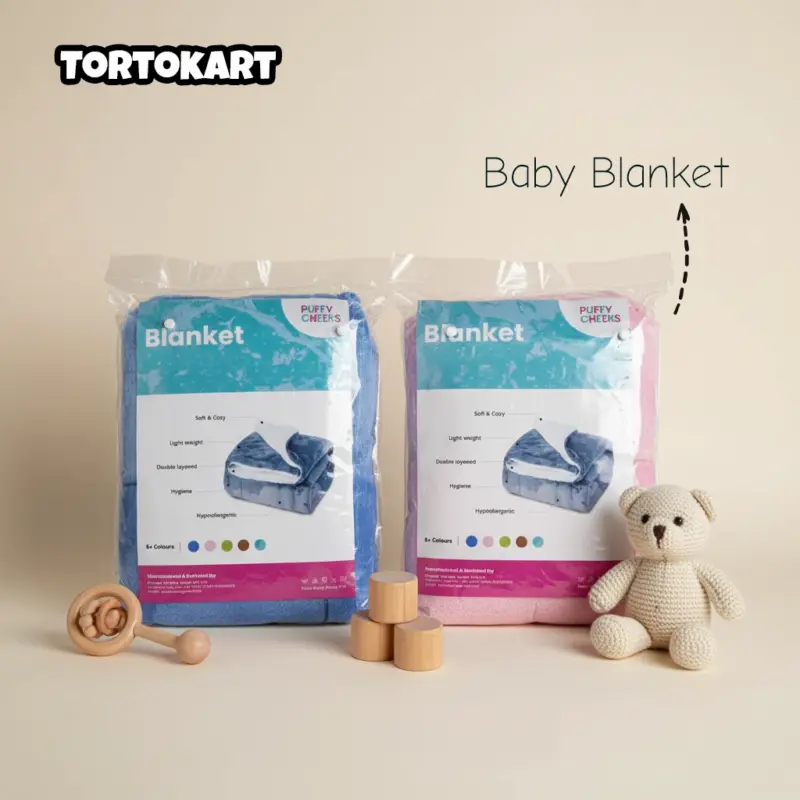 Tortokart Baby Blanket
